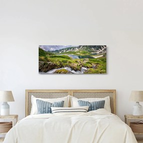 Kép - Kilátás a Rila hegyre (120x50 cm)