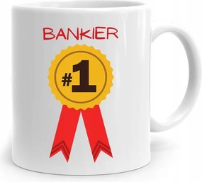 Bankárnak Ajándék Bögre Első Számú Bankár fényképes nyomattal