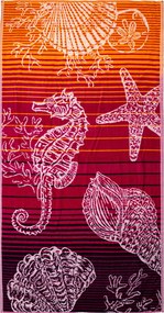 ISCHIA Strandtörölköző többszínű 165x90cm