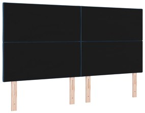 LED Fejtámla Gyémánt Blokkok Dizájn Kék 180 cm Szövet