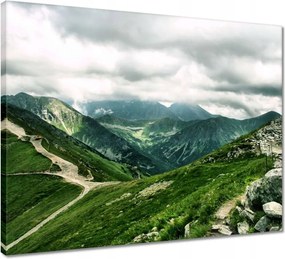 Vászonkép 50x40 Főgerinc a Tátrában