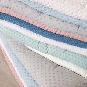 Bézs pamutkeverék gyerek ágyneműhuzat babaágyhoz 100x135 cm Frosty Almond – Roba