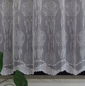 Mg Függöny Fogó 35707 Fehér 300x150cm készre varrva M