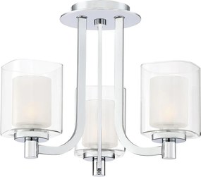 Quoizel Kolt QZ-KOLT-SF-PC-BATH Süllyesztett mennyezeti lámpa 3x3.5W/G9 IP44