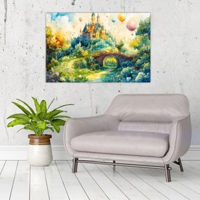 Kép - Mesebeli kastély (90x60 cm)