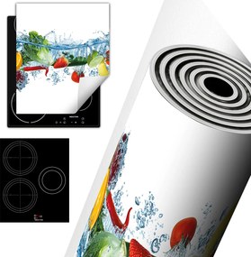 Tűzhelyvédő Szőnyeg Asztali Dekoráció 45x52 gyümölcs zöldség