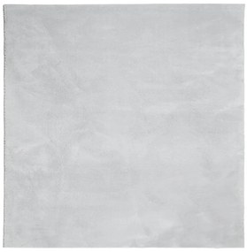 HUARTE szürke rövid szálú puha és mosható szőnyeg 120 x 120 cm
