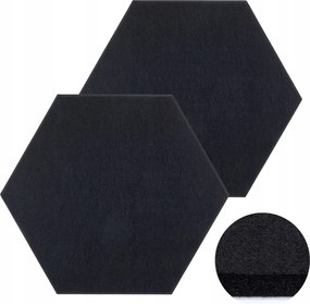 Filc Falpanelek 2db Hangszigetelő Fali Dekoráció Hexagon Soft