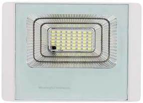 LED Kültéri napelemes reflektor LED/12W/3,2V IP65 6400K + távirányító