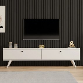 TV asztal Paris White