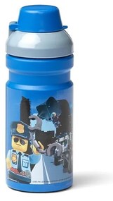 City gyerek kék vizespalack, 390 ml - LEGO®