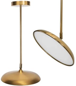 Modern LED lĂĄmpa ĂĄllĂthatĂł magassĂĄggal arany