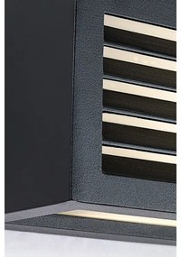 Rabalux 77100 - LED Kültéri fali lámpa LUBLIN LED/10W/230V IP54 fekete