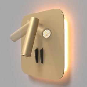 Maytoni modern fali lámpa ios 176 matt arany myc175-wl-01-6w-mg