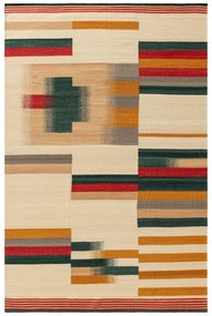 Flat Weave Rug Marya Multicolour 140x200 cm