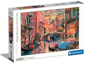 Velence Evening Sunset 6000 db-os puzzle Clementoni
