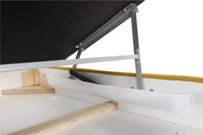 Sarokülőgarnitúra, mustár, jobbos, FABIA