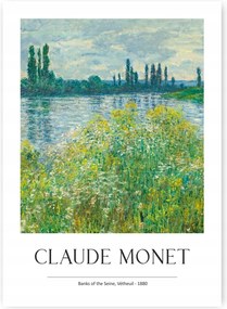 Claude Monet Öböl Seine Poszter 59,4x42cm #289