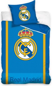 Real Madrid Blue Passion ágyneműhuzat 140×200cm, 70×90 cm