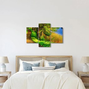 A víz menti sétányok képe (90x60 cm)