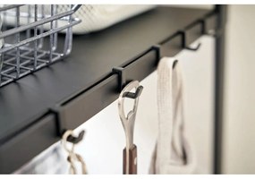 Matt fekete acél polcos állvány 60x90x46,5 cm Tower – YAMAZAKI