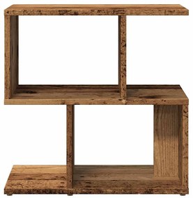 éjjeliszekrények 2 db Régi fa 50x30x51,5 cm Gépelt fa