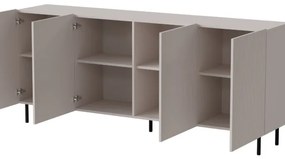 Paxos KM-2 komód kasmír/fekete