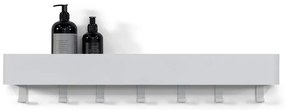Fehér fali acél fürdőszobai polc Multi – Spinder Design