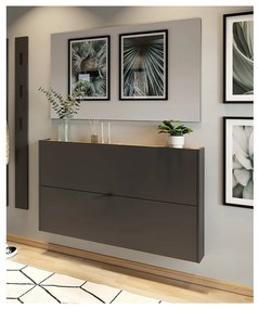 Antracitszürke előszoba bútor Ameca – Germania