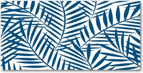 Fotó kép edzett üveg pálmalevelek 140x70