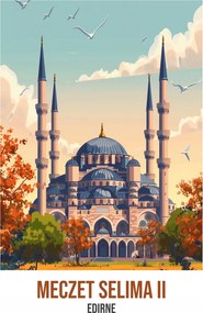 Poszter 61x91,5cm Selima II mecset