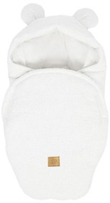 Fehér buklé babapólya 45x80 cm – Meowbaby