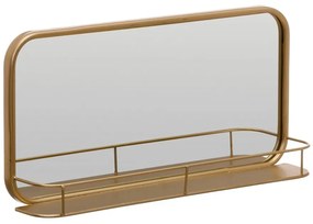 Fali tükör polccal 55,5x28,5 cm – Ixia