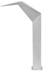 ezüstszínű rozsdamentes acél medence-szökőkút 50 x 30 x 90 cm