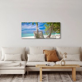 Kép - Függőágy a tengerparton (120x50 cm)