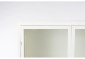 Fehér fém tálalószekrény 35x150 cm Miya – White Label