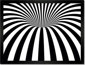 Poszterek keretben 40x30 Absztrakt fekete-fehér