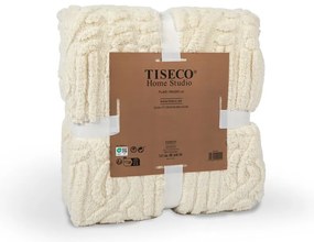Fehéres bézs mikroplüss takaró 150x200 cm Rena – Tiseco Home Studio