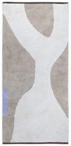 Fehér-bézs mosható pamut futószőnyeg 70x150 cm Figura – Mette Ditmer Denmark