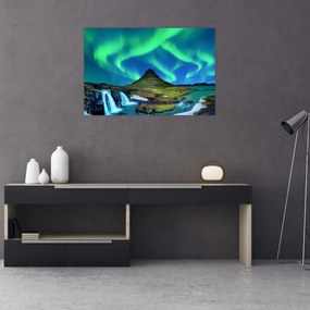 Kép - Kirkjufell, Izland (90x60 cm)