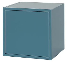 Boxie 1 ajtós fali szekrény 40x40x37 cm petrol kék