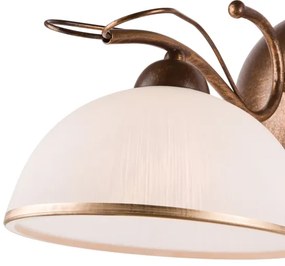 COBRA fali lámpa 1xE27/60W/230V bronz/patina