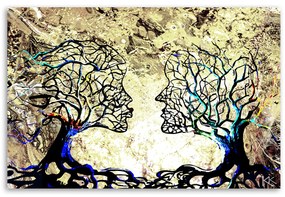 Gario Vászonkép Szerelmes fák Méret: 120 x 80 cm