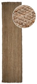 Jute barna juta futószőnyeg, 60 x 230 cm - Flair Rugs