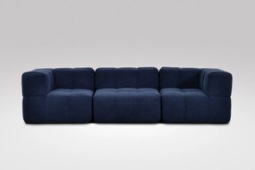 3 Teiliges Modulares Sofa – Blau