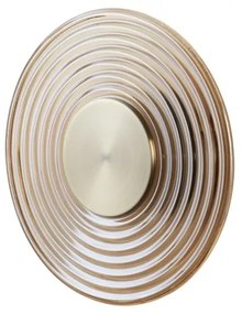 Searchlight 32210AM - CLEO dimmelhető LED fali lámpatest, 9,4W/230V, sárgaréz