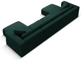 Zöld sarokkanapé ("U" alakú) Esther – Milo Casa