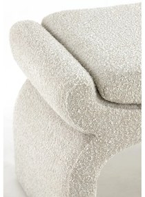 Krémszínű buklé pad Nafya – Light &amp; Living