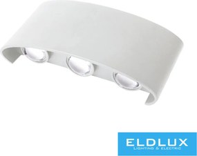 UNIVERSO fali lámpa LED 16w 1300lm 6500k IP65 169×80×40mm fehér