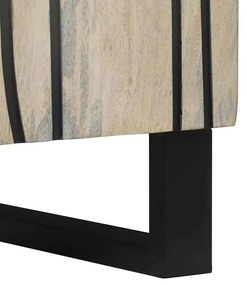 Széf Fehér 40 x 33 x 75 cm tömör mangófa